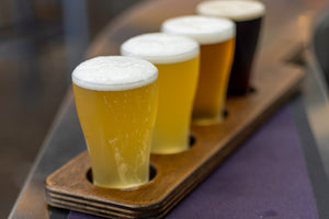First Light Brewing Co Beer Tasting Paddle